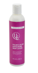 Uniquely Effective Skincare 8 fl. oz. bottle of Exfoliating Body Lotion for All Skin Types