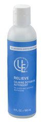 Relieve Calming Astringent – soothing alcohol-free botanical toner with aloe, chamomile, cucumber, and calendula for dry, sensitive, or mature skin.