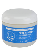 Retexturize Cream Cleanser Gentle Renewal – hydrating cream cleanser with French sea waters, seaweed, and sugar exfoliants for mature, dry, and sensitive skin.
