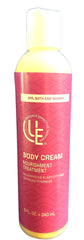 8 oz. bottle of Body Cream Nourishment Treatment for all skin types