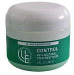 2 ox. jar of Control Anti-microbial Facial Mask for Oily Skin