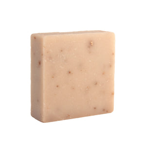 3.5 oz bar of honey and oatmeal handcrafted Organic Shea Butter Soap