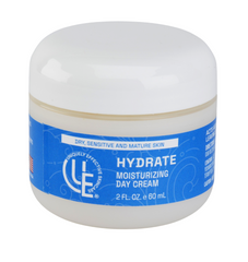 2 ounce jar of Uniquely Effective Skincare's Hydrate Moisturizing Day Cream for Dry, Sensitive and Mature Skin