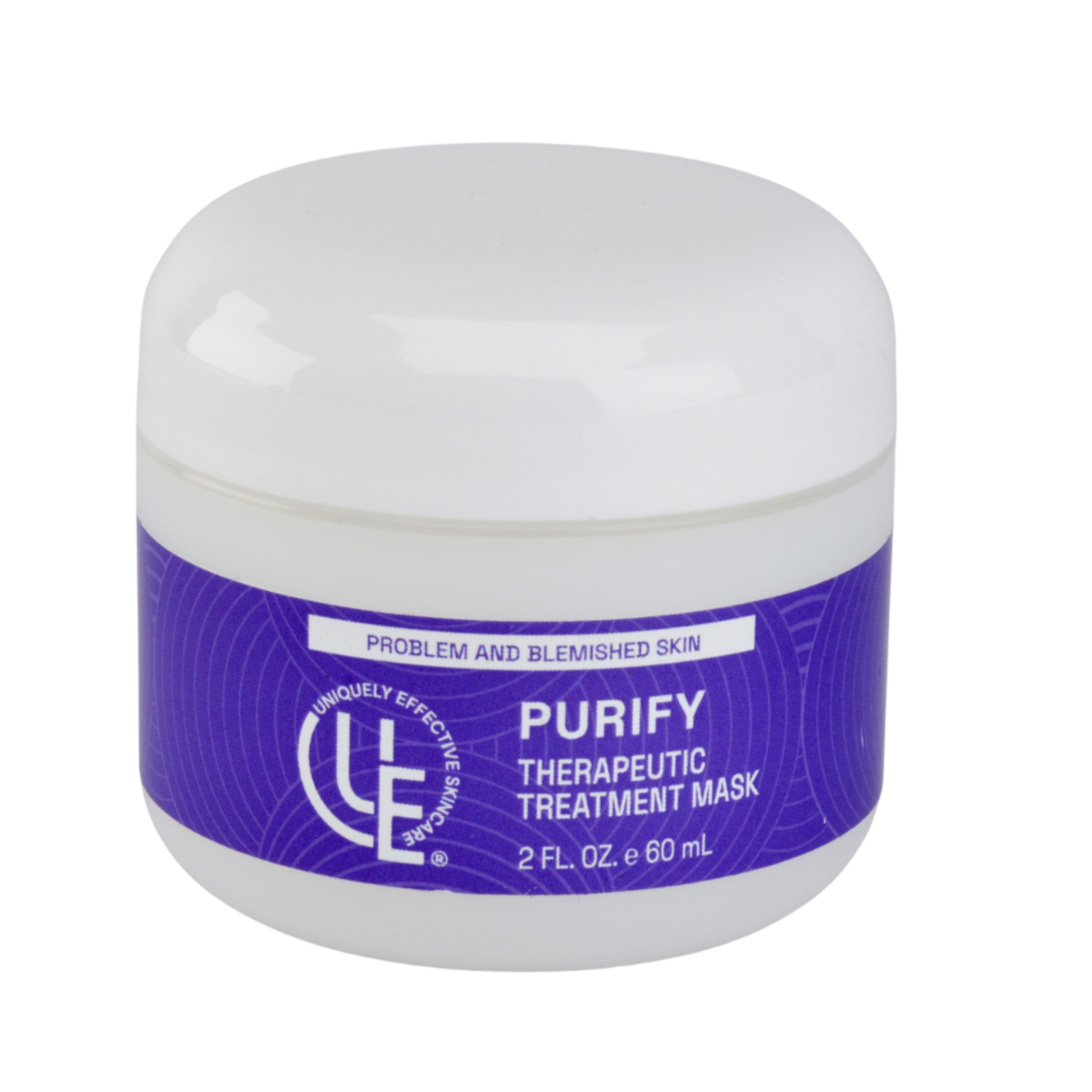 Purify clarifying clay face mask with kaolin bentonite glycolic acid and lactic acid by Uniquely Effective Skincare