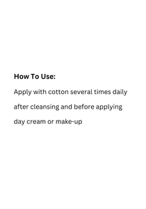 How to use instructions for Regulate Blemish Controlling Astringent for very oily and blemished skin by Uniquely Effective Skincare