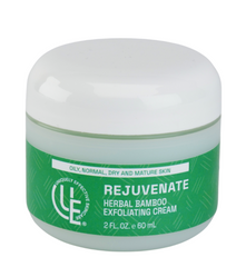 Rejuvenate Herbal Bamboo Exfoliating Cream by Uniquely Effective Skincare for smoother, radiant skin