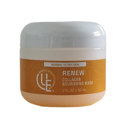 Renew Collagen Nourishing hydrating face mask with marine collagen and peptides by Uniquely Effective Skincare