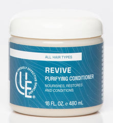 16 oz. jar of Uniquely Effective Skincare's Revive Purifying Hair Conditioner to nourish, restore and condition all hair types