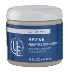 16 oz. jar of Uniquely Effective Skincare's Revive Purifying Hair Conditioner to nourish, restore and condition all hair types