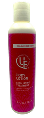 8 oz. bottle of Exfoliating Body Lotion for all skin types