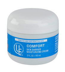 2 oz jar of Comfort Skin Barrier Cream for over reactive skin by Uniquely Effective Skincare