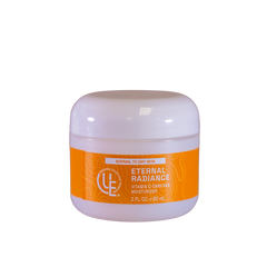 2oz. jar of Eternal Radiance Enriched Vitamin C Moisturizer on white background
